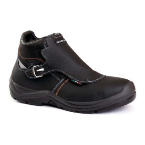 BOTA PRETA SOLDADOR BIQ N/MET PALM AÇO S3 SRC